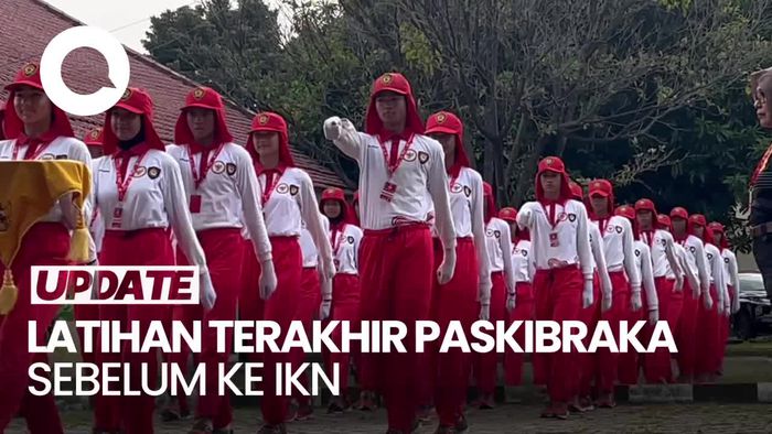 Intip Latihan Calon Paskibraka 2024 Sebelum Bertolak ke IKN
