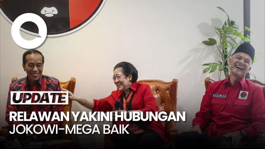 Relawan Yakin Jokowi-Mega Baik-baik Saja: Hanya Beda Dukungan Pilpres