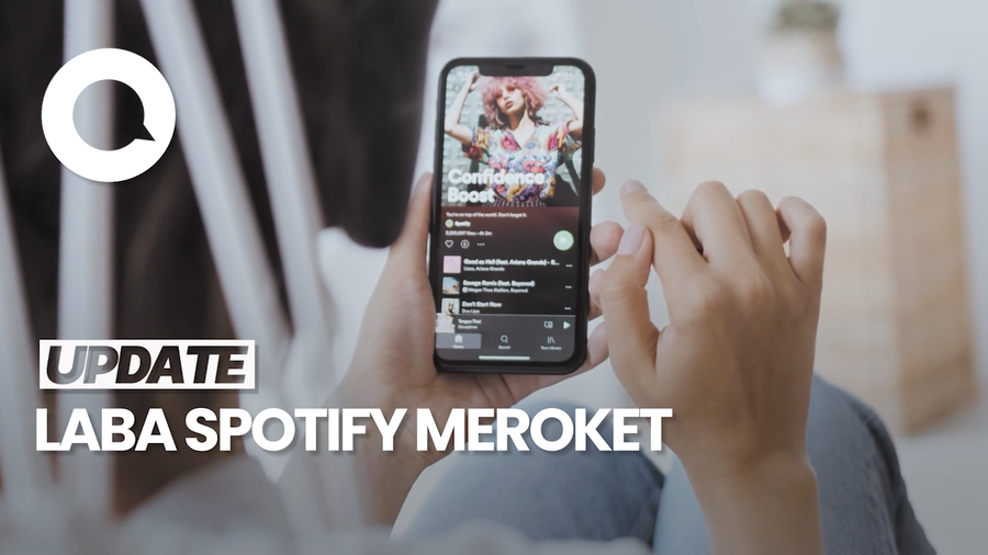 Spotify Cetak Laba Bersih Rp 4,4 T di Kuartal II 2024