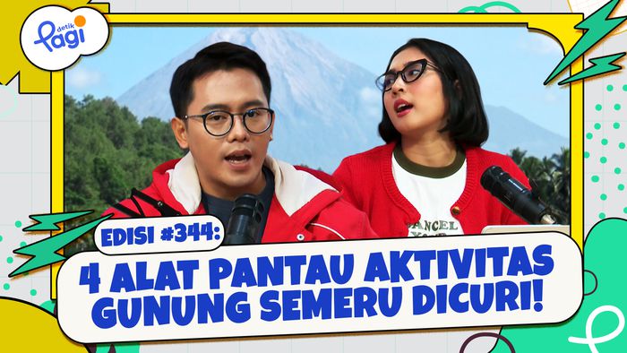 4 Alat Pantau Aktivitas Gunung Semeru Dicuri!