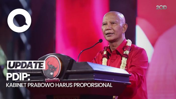 PDIP Anjurkan Penempatan Profesional di Kabinet Prabowo