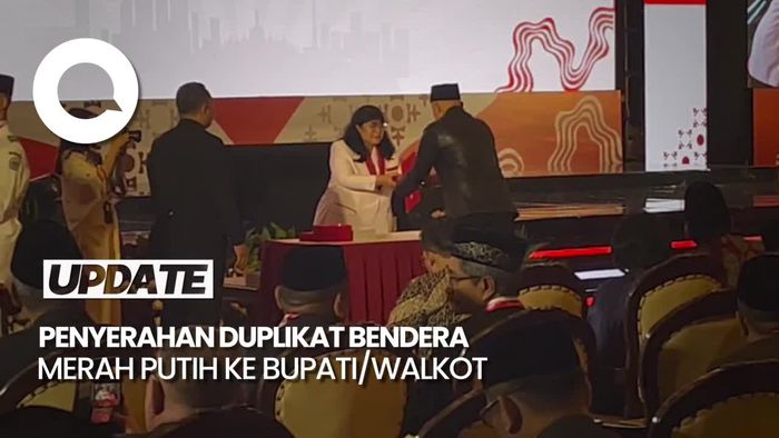 BPIP Serahkan Duplikat Bendera Merah Putih ke Bupati dan Walkot Se-Indonesia