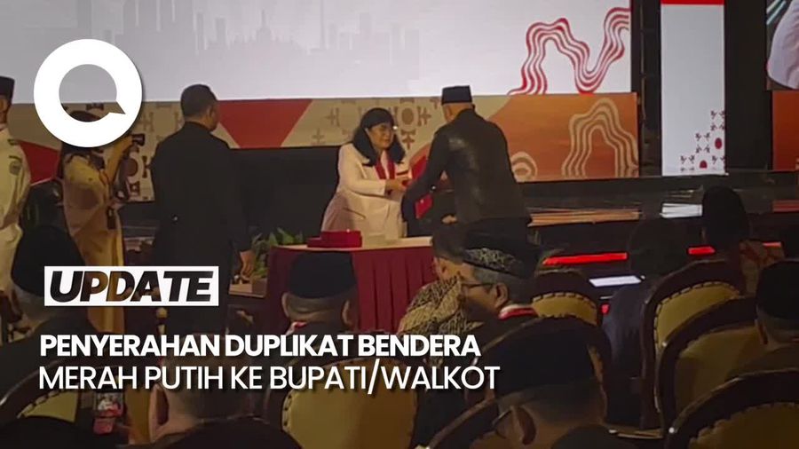 BPIP Serahkan Duplikat Bendera Merah Putih ke Bupati dan Walkot Se-Indonesia