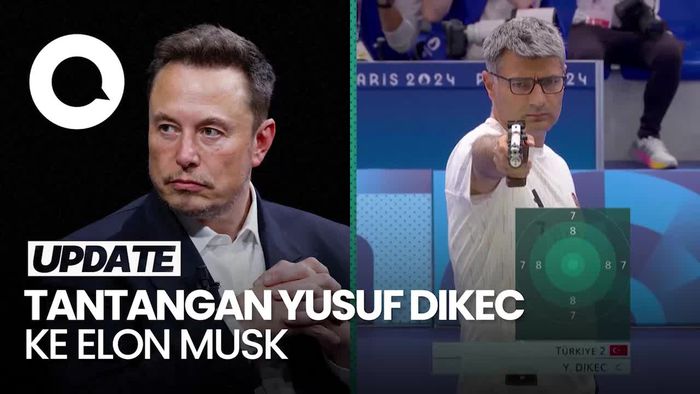Yusuf Dikec Tantang Elon Musk soal Robot Penembak di Masa Depan