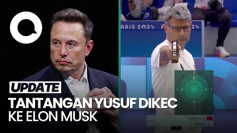 Yusuf Dikec Tantang Elon Musk soal Robot Penembak di Masa Depan