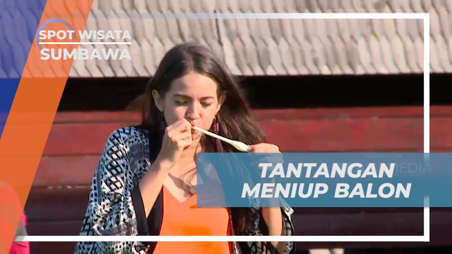 Serunya Bermain Game Ala COV di Kawasan Resort, Sumbawa