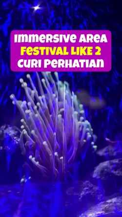 Tampilan Ruangan Immersive di Festival LIKE 2 yang Keren Banget!