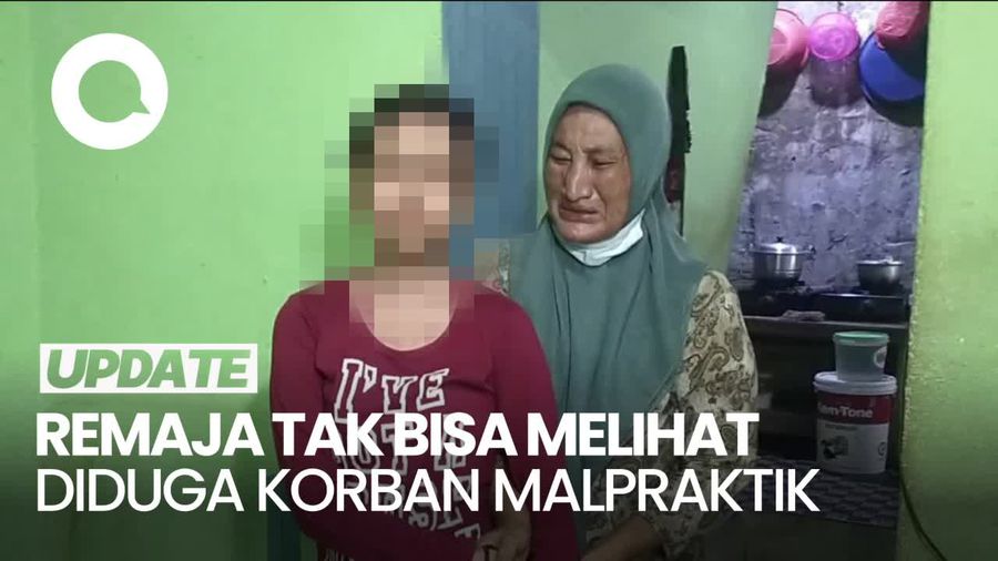 Pilu Remaja di Palembang Tidak Bisa Melihat Setelah Berobat ke Bidan