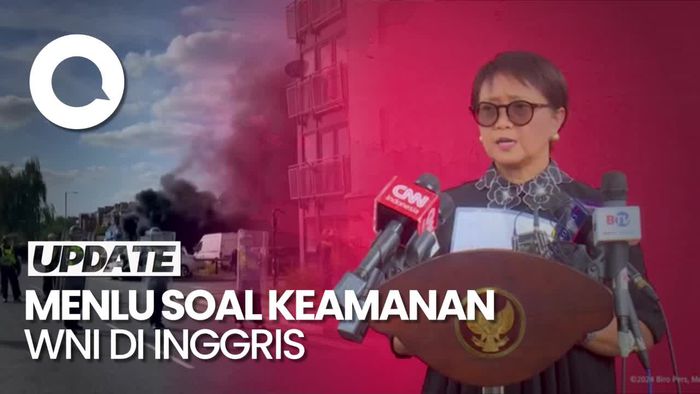 Kerusuhan Pecah di Inggris, Menlu Retno Pastikan WNI Aman