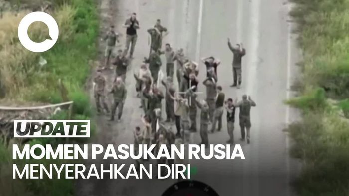 Ukraina Klaim Tentara Rusia Menyerahkan Diri, Ini Momennya