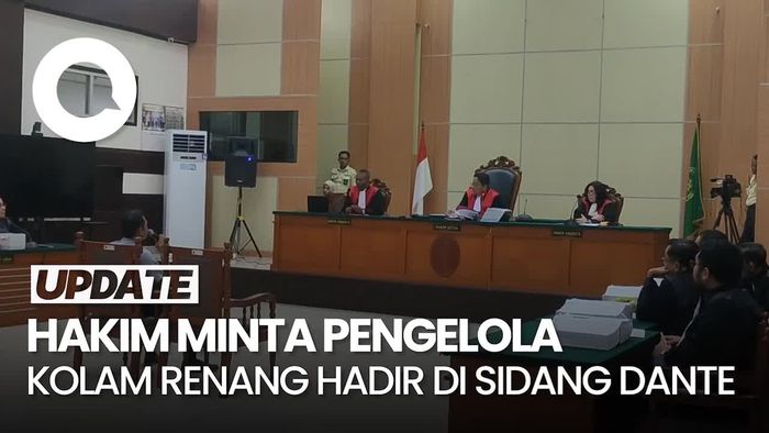 Direktur Pengelola Kolam Renang Diminta Hadir di Sidang Kematian Dante