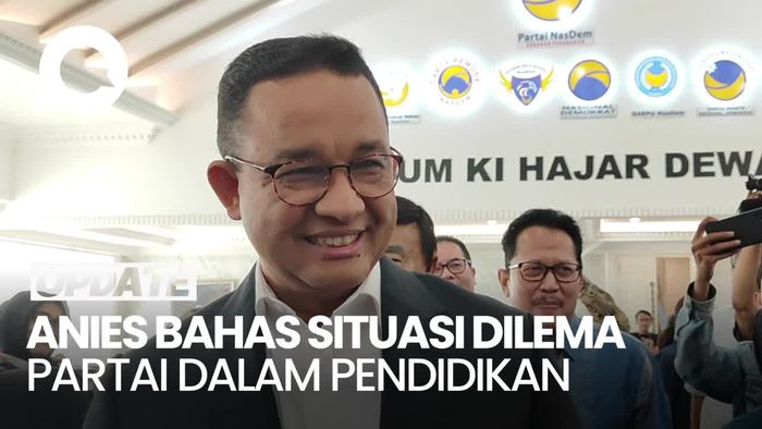 Anies Baswedan Bicara Dilema Partai Saat Bahas Pendidikan di NasDem