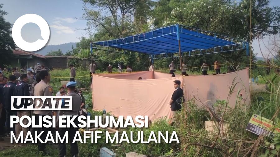 Polisi Ekshumasi Makam Afif Maulana, Disaksikan LBH-Komnas HAM