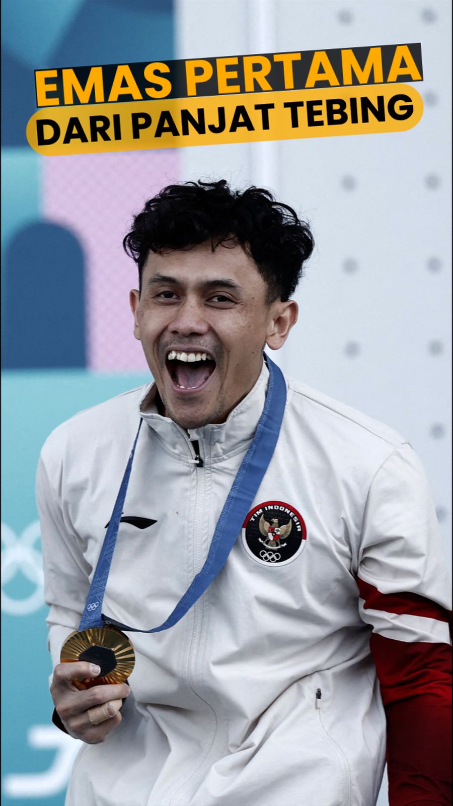 Veddriq Sumbang Emas Pertama RI di Olimpiade 2024