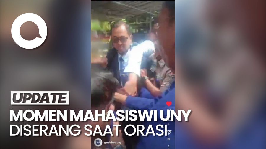 Viral Dosen Serang Mahasiswi saat Orasi, BEM UNY Buka Suara