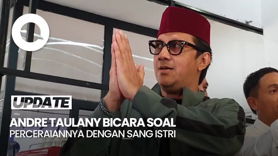 Mantap Bercerai, Andre Taulany Sudah Diskusi dengan Anak-anaknya