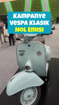 Tampilan Vespa Listrik Slank yang Dilelang untuk Bantu Pejuang Kanker