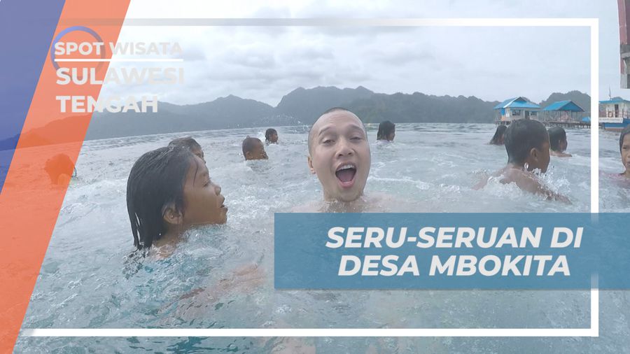 Menikmati Keseruan Berenang Bareng Anak-anak Desa Mbokita, Sulawesi Tengah