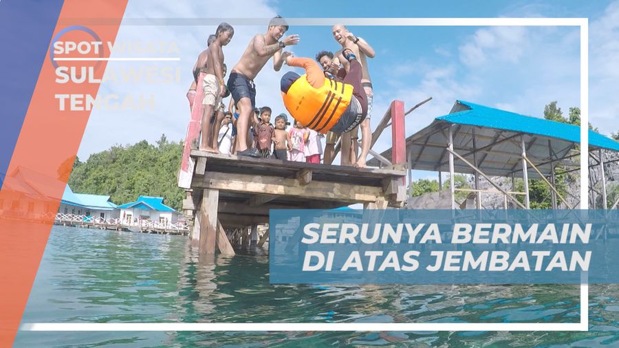 Menikmati Keseruan, Habiskan Waktu di Dermaga Desa Mbokita, Sulawesi Tengah