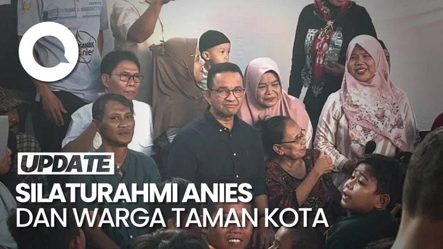 Anies Dicurhati Warga Taman Kota Jakbar soal KJP Terblokir