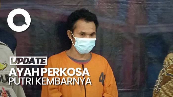 Bejat! Ayah di Banyuasin Perkosa Putri Kembarnya Selama 12 Tahun