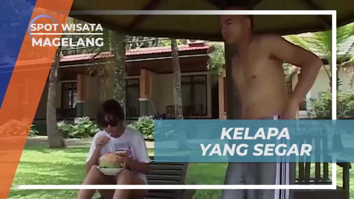 Menikmati Sensasi Segar Kelapa Muda di Magelang