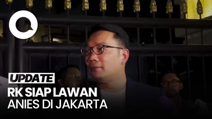 Ridwan Kamil Siap Lawan Siapa Saja di Pilgub Jakarta, Termasuk Anies