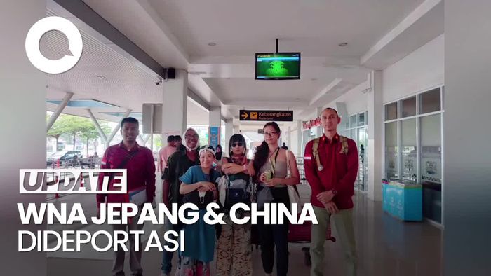 3 WNA Asal Jepang dan China Dideportasi karena Salah Gunakan Visa