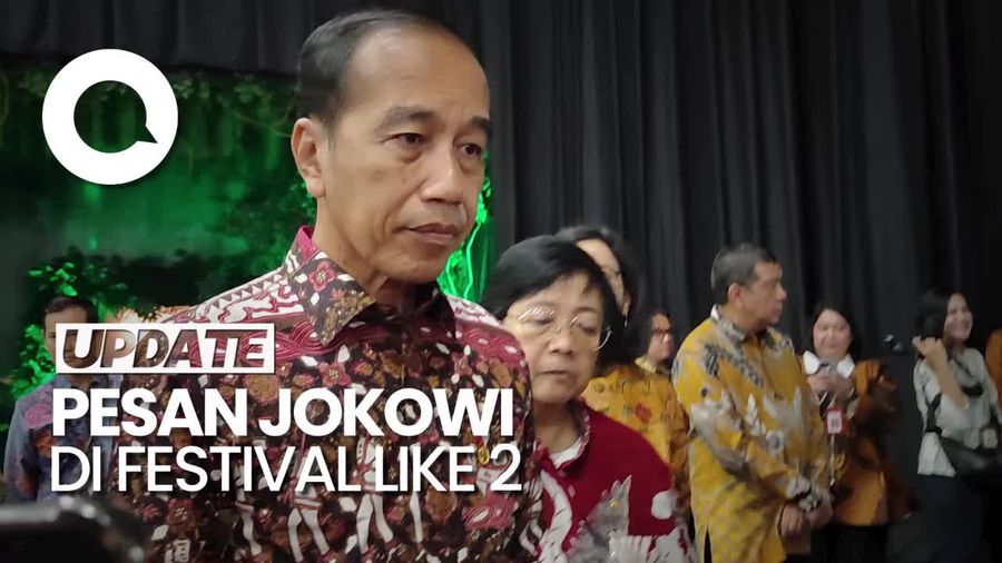 Hadiri Festival LIKE 2, Jokowi: Rehabilitasi Hutan Harus Jadi Concern KLHK