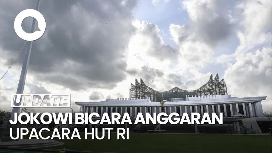 Jokowi soal Anggaran Upacara HUT RI Bengkak: Biasa, Wajar