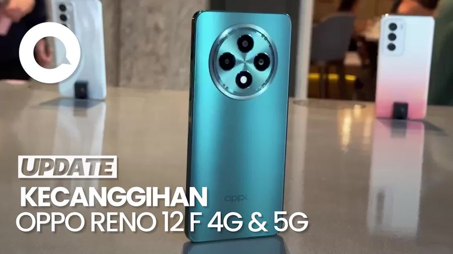 Spesifikasi dan Harga Oppo Reno 12 F 4G & 5G di Indonesia