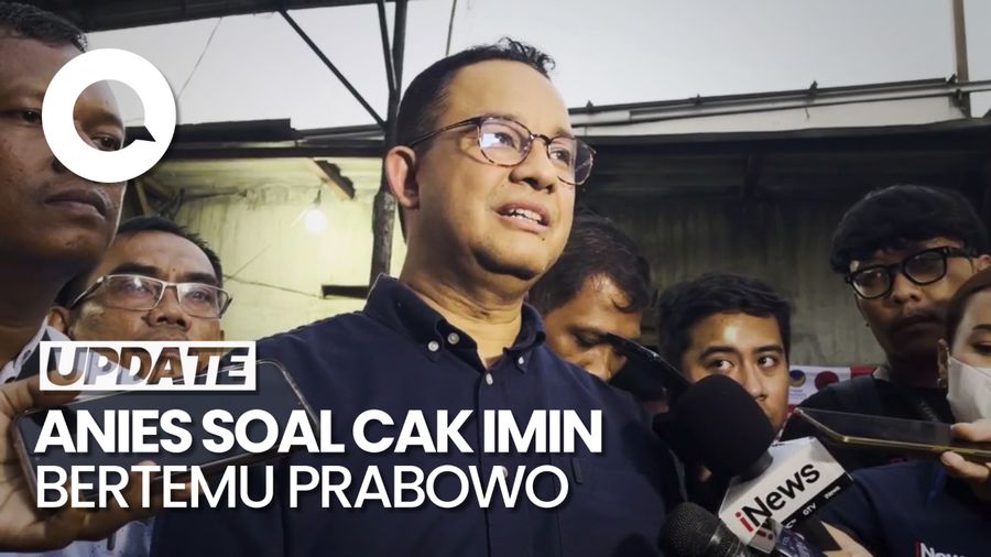 Anies soal Pertemuan Cak Imin-Prabowo: Sikap Bernegara yang Matang