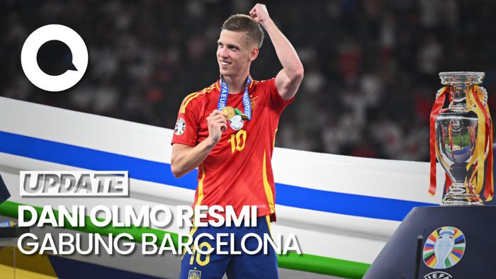 Barcelona Resmi Umumkan Gaet Dani Olmo, Dikontrak Sampai 2030