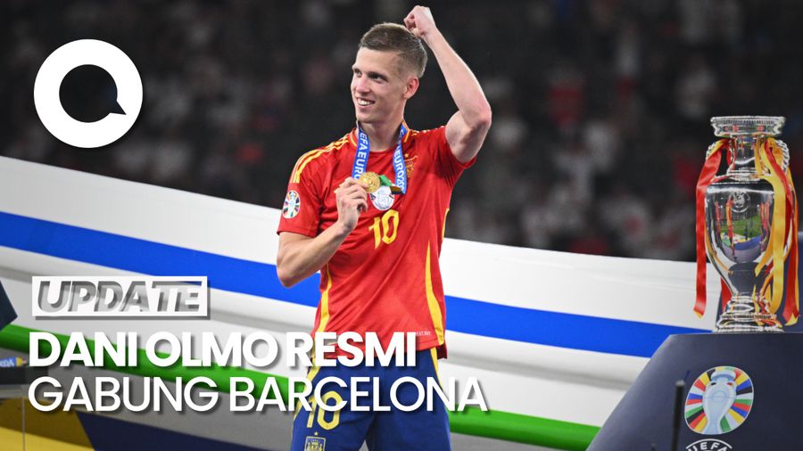 Barcelona Resmi Umumkan Gaet Dani Olmo, Dikontrak Sampai 2030