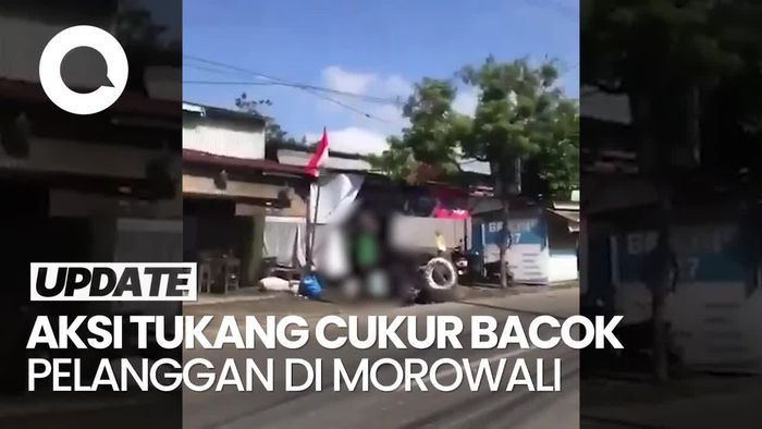 Heboh Tukang Cukur di Morowali Bacok Pelanggan, Diduga Gegara Komplain
