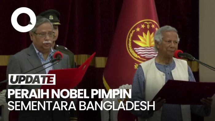 Momen Muhammad Yunus Dilantik Jadi Kepala Pemerintahan Sementara Bangladesh