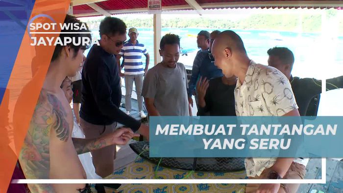 Membagi Tim Untuk Bermain Tantangan Seru di Jayapura