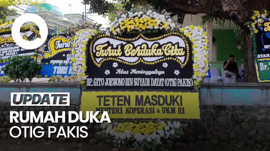 Suasana Rumah Duka Otig Pakis