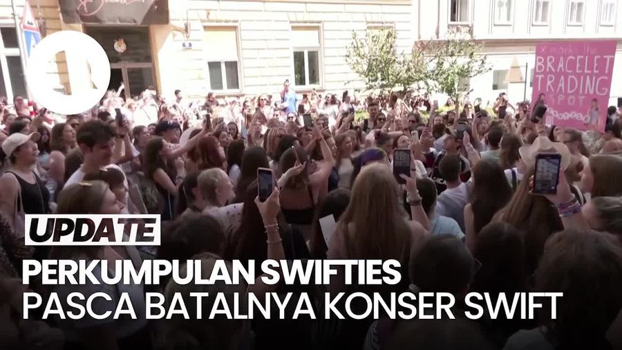 Konser Taylor Swift di Austria Batal, Penggemar Berkumpul-Bernyanyi di Wina