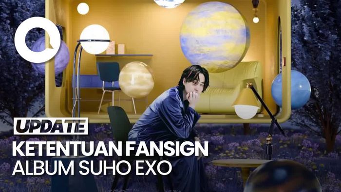 Jelang Konser, SUHO EXO Bakal Gelar Fansign Album
