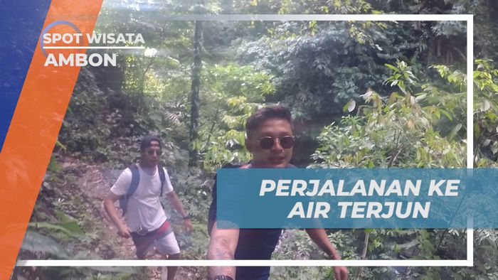 Menyusuri Jalan Setapak di Pinggir Jurang, Menuju Air Terjun Telaga Pange, Ambon