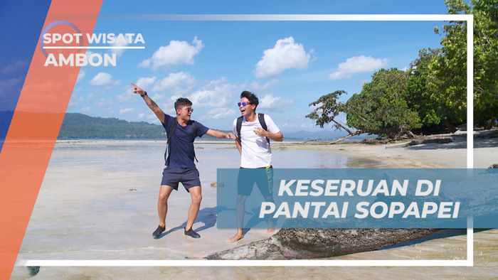 Melanjutkan Petualangan Mengeksplor Keindahan Pantai Sopapei, Ambon