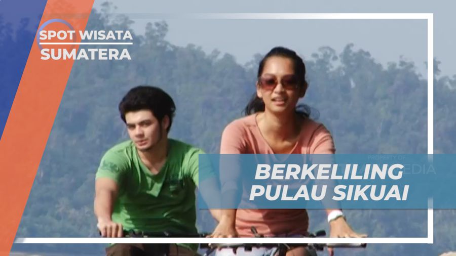 Mengisi Liburan dengan Aktivitas Seru Bersepeda Keliling Pulau Sikuai, Padang