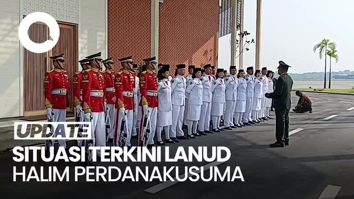 Persiapan Lanud Halim Jelang Penerbangan Bendera-Teks Proklamasi ke IKN