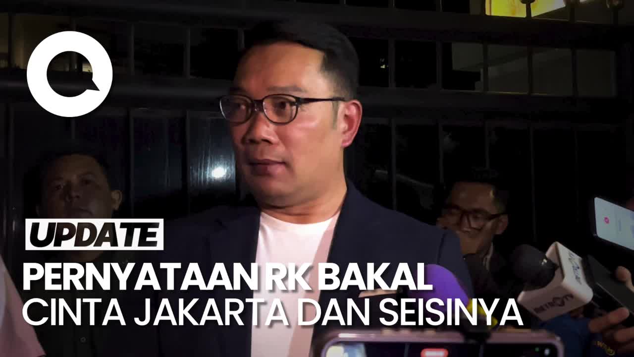 Komitmen Ridwan Kamil Akan Cinta Jakarta dan Seisinya, Termasuk Persija