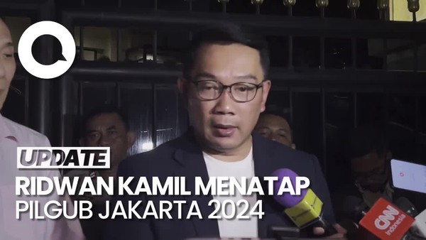 Mantap Langkah Ridwan Kamil Menuju Pilgub Jakarta, Siap Lawan Anies