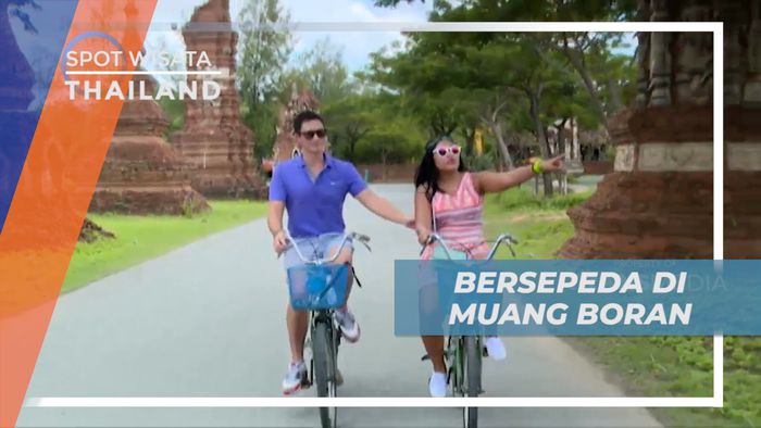 Mengisi Liburan Seru Bersepeda Pagi ke Kawasan Muang Boran, Thailand