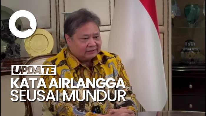 Mundur dari Ketum Golkar, Airlangga: Demokrasi Harus Kita Kawal Terus