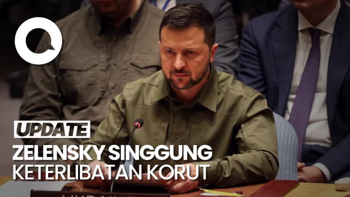 Zelensky Tuding Rusia Gunakan Rudal Korut untuk Serang Kiev