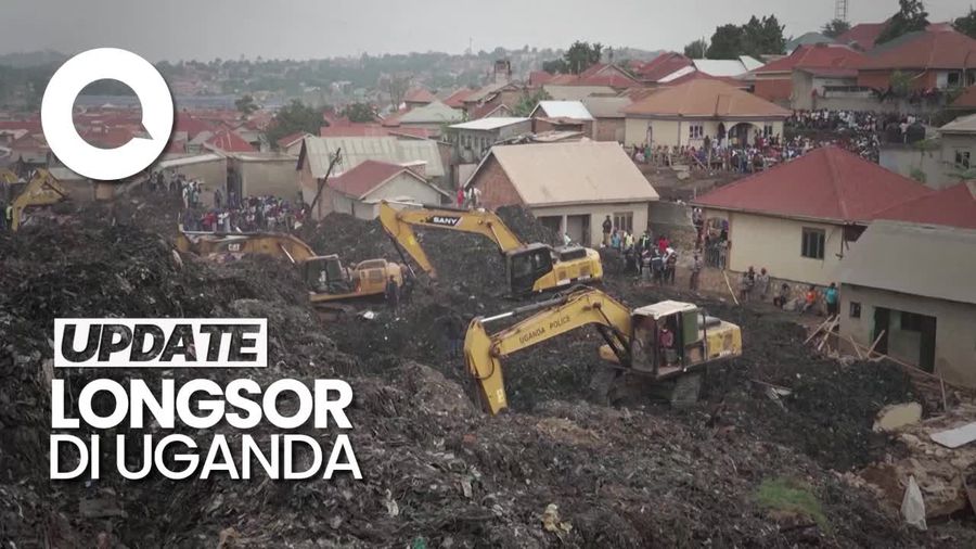 Tempat Pembuangan Sampah di Uganda Longsor, 12 Tewas